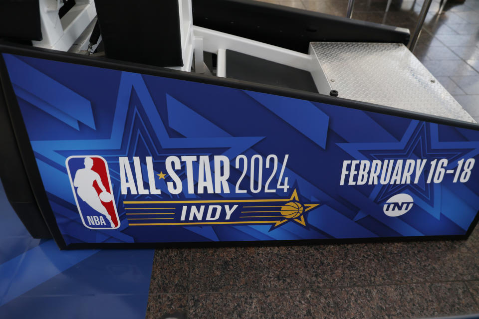於印第安納溜馬隊主場舉辦的NBA全明星週末多項賽事，都將採用高科技的LED地板！（Photo by Brian Spurlock/Icon Sportswire via Getty Images）