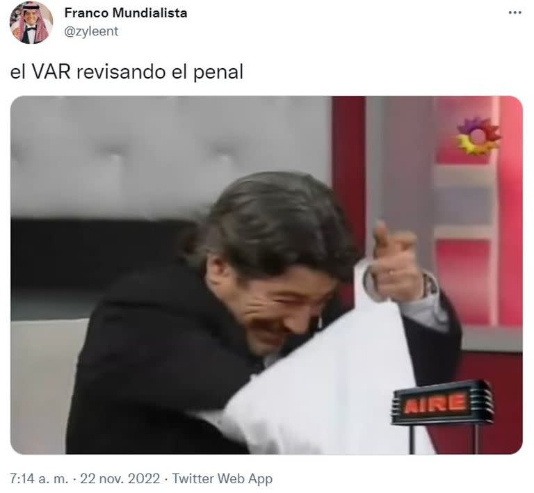 Los memes de Argentina - Arabia Saudita