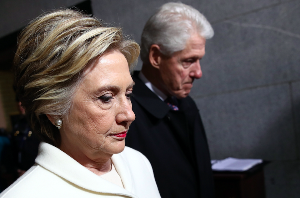 <em>An explosive device was found at Bill and Hillary Clinton’s New York home (Getty)</em>