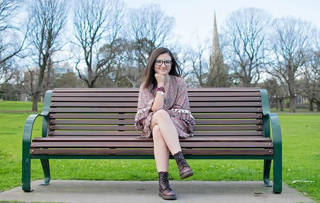 She manages to juggle her business with school life. Photo: Supplied