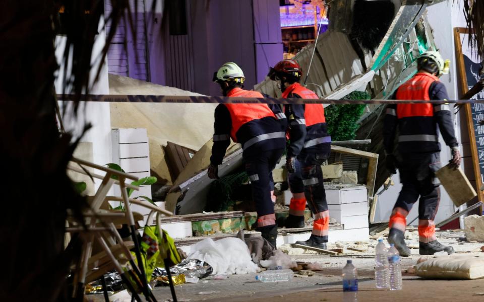 Rescue teams believe more people may be trapped under the rubble