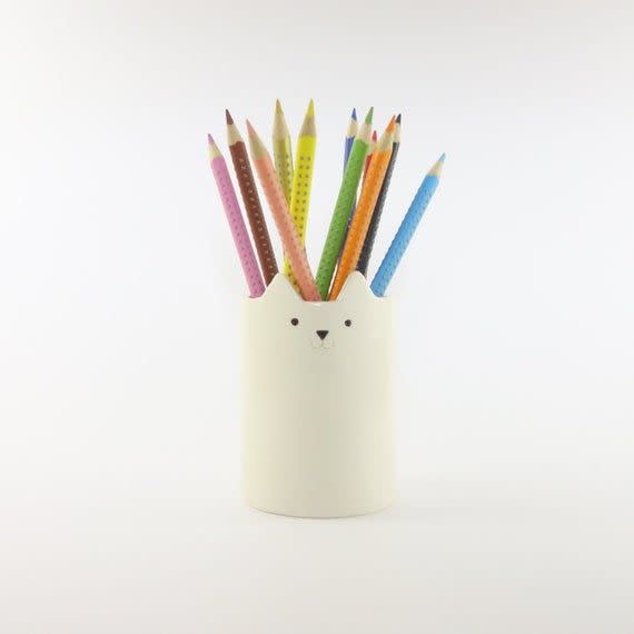 Cat Pencil Holder