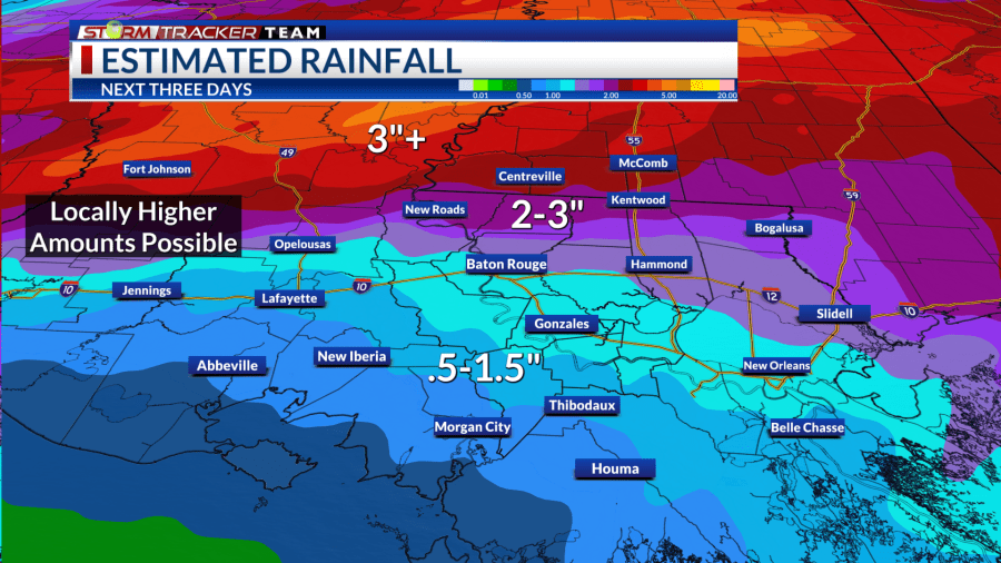 3-Day Rainfall