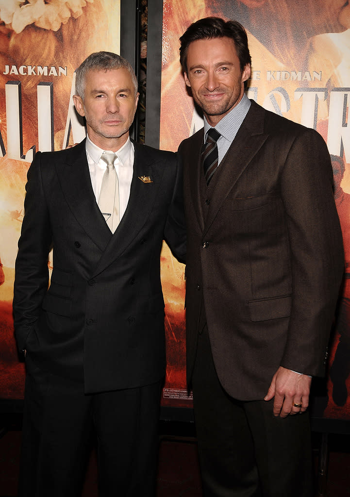 Australia NY Premiere 2008 Baz Luhrmann Hugh Jackman