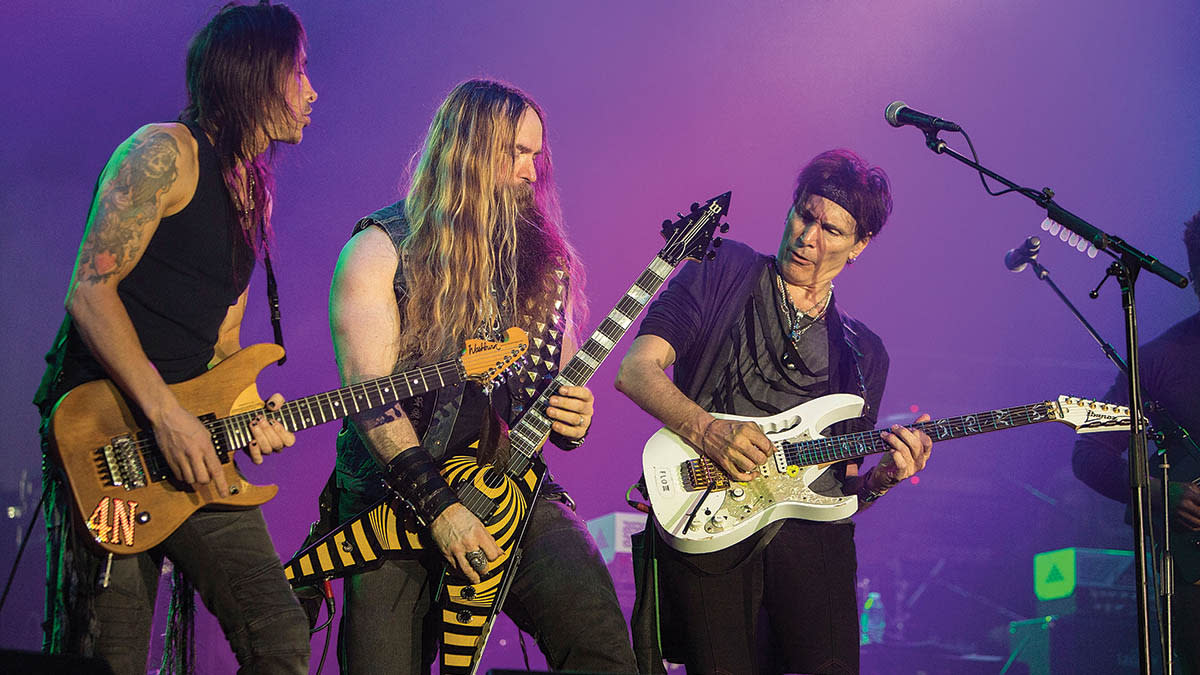  Nuno Bettencourt, Zakk Wylde and Steve Vai 