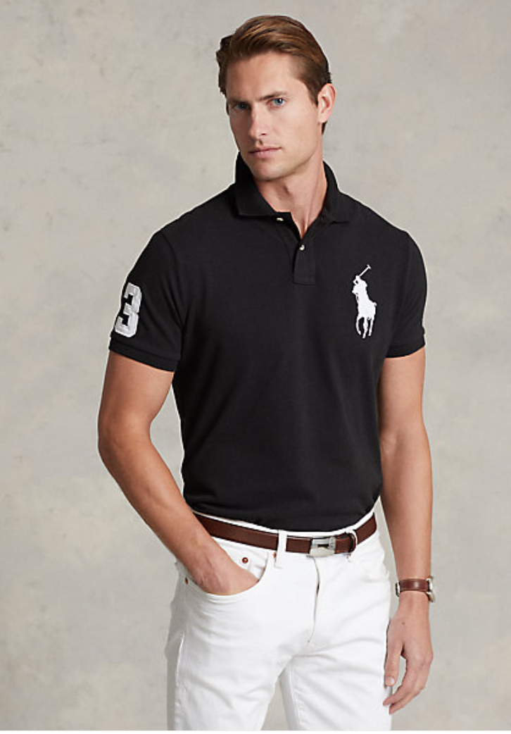 Big Pony Mesh Polo Shirt