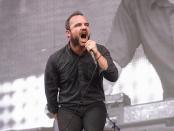 <p>Samuel Herring of Future Islands performs during 2017 Panorama Music Festival at Randall’s Island on July 28, 2017 in New York City. (Photo by Noam Galai/WireImage) </p>