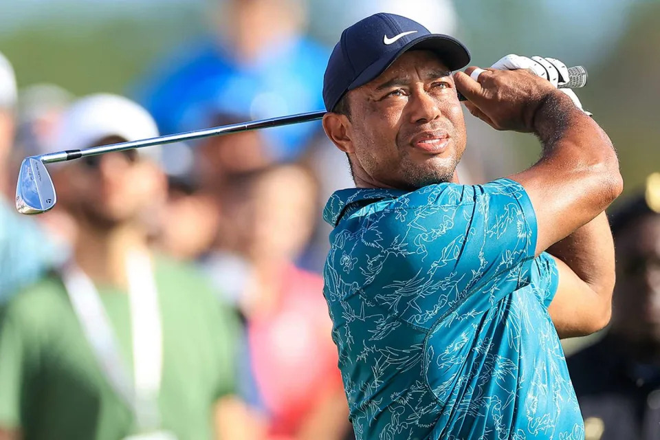 <p>David Cannon/Getty</p> Tiger Woods