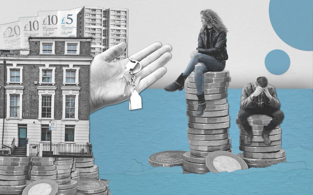 The gap between those who have houses bought for them, and those who fear they may never be able to buy, is ending friendships (Alex Oquendo)