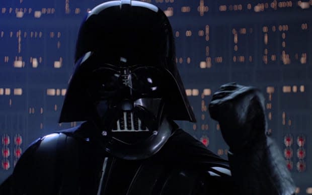 Darth Vader in "The Empire Strikes Back"<p>LucasFilm/Disney</p>