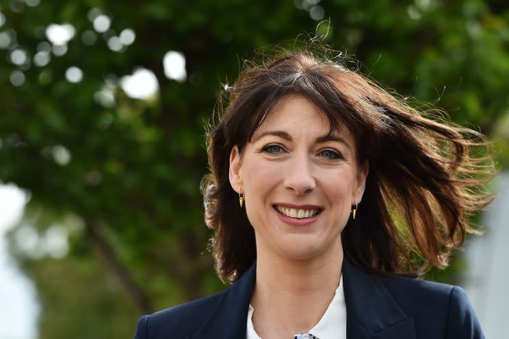 <i>Samantha Cameron has been criticised after complaining about not being able to afford expensive clothes [Photo: PA]</i>