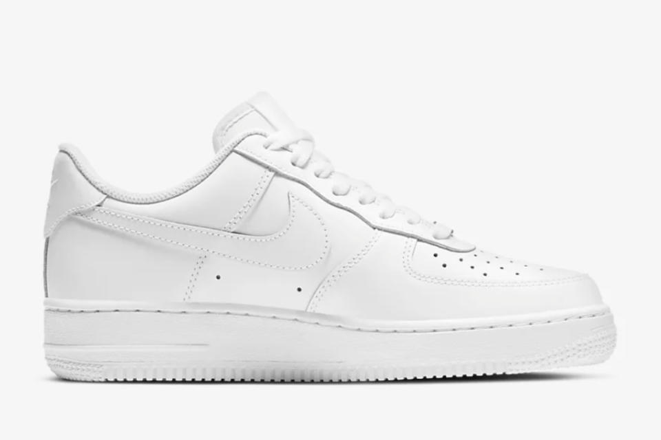 nike air force 1, white sneakers, nike