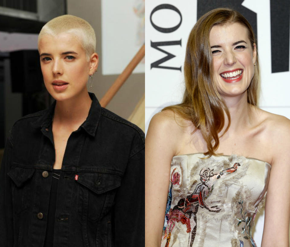 <p>Agyness Deyn’s short hair made her the model of the moment, she then decided to go even shorter in 2010 opting for bleach blonde buzz cut. <i>[Photo: Getty]</i></p>