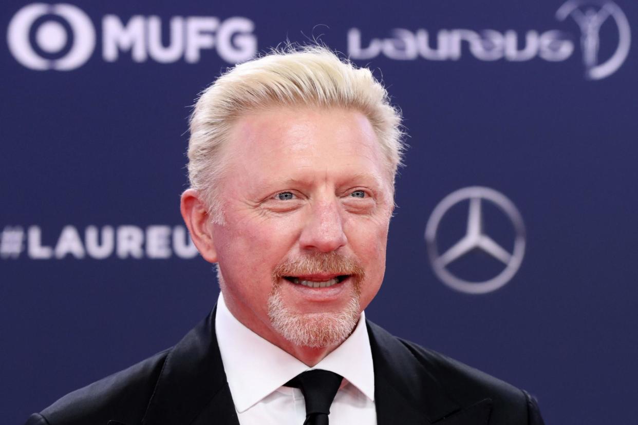 Boris Becker has been accused of using his phone and not wearing a seatbelt behind the wheel: AFP/Getty Images