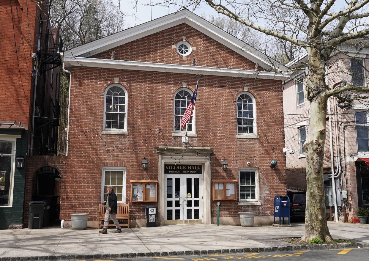 Piermont Village Hall. Tuesday, April 9, 2024.