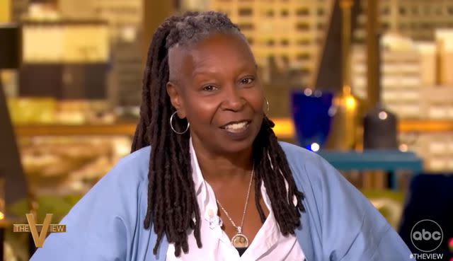 <p>The View/abc</p> Whoopi Goldberg on 'The View' on Sept. 19, 2024.