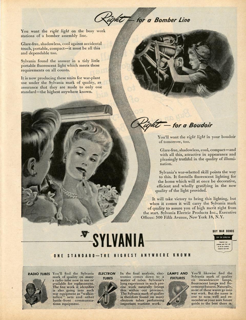 War Time Ads, TIME June 1944