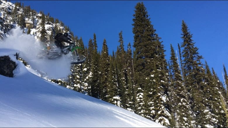 Snow biker hopes to retrieve abandoned bike after mountain rescue