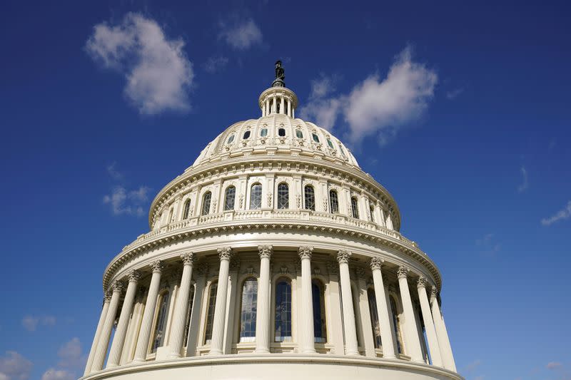 FILE PHOTO: A view of the U.S. Capitol in Washington, D.C.