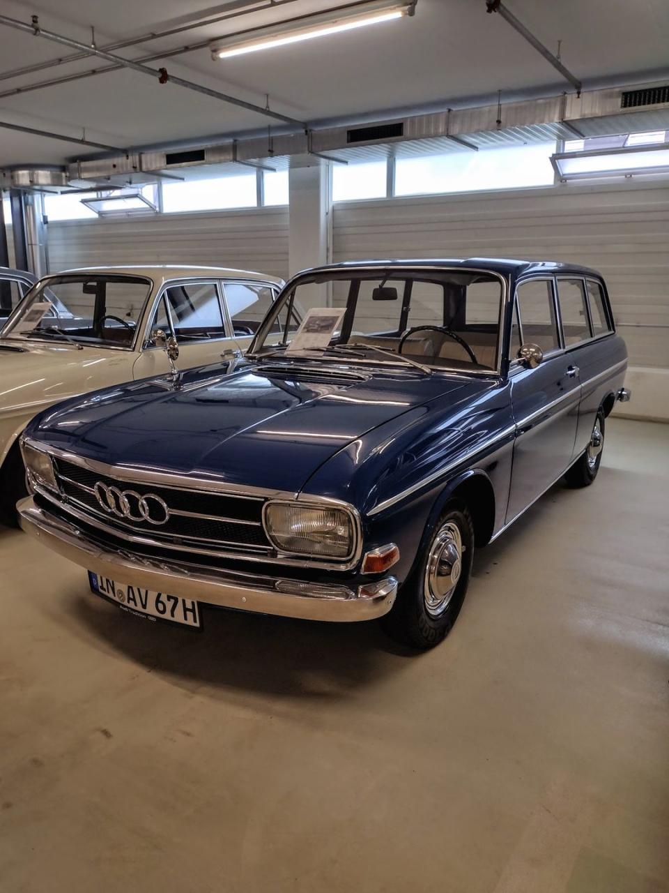 <p>The two-door Audi 80 wagon, built from 1966 to 1968, was a contemporary of the Volkswagen Squareback, but with its powertrain at the front rather than the rear. This is a '67 model.</p>