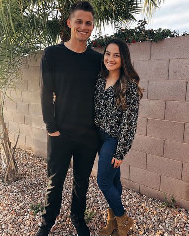 <p>Corey Seager/instagram</p> MLB star Corey Seager and his wife Madisyn Seager hug for a picture.