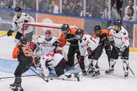 <p>Singapore fell 8-2 to Malaysia in the 2017 SEA Games ice hockey tournament. They finished fourth out of five groups. Photo: Fadza Ishak/Yahoo News Singapore </p>