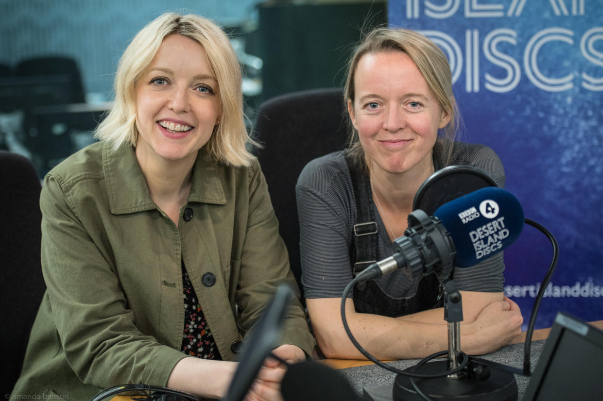 Glastonbury's Emily Eavis joins Lauren Laverne on 'Desert Island Discs' (Credit: BBC Radio 4/Amanda Benson)