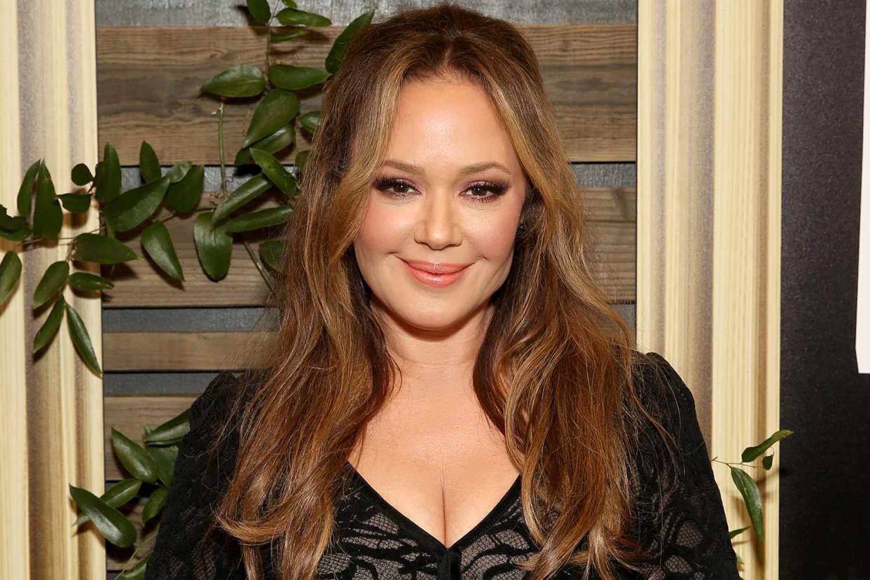 <p>Jesse Grant/Getty Images</p> Leah Remini