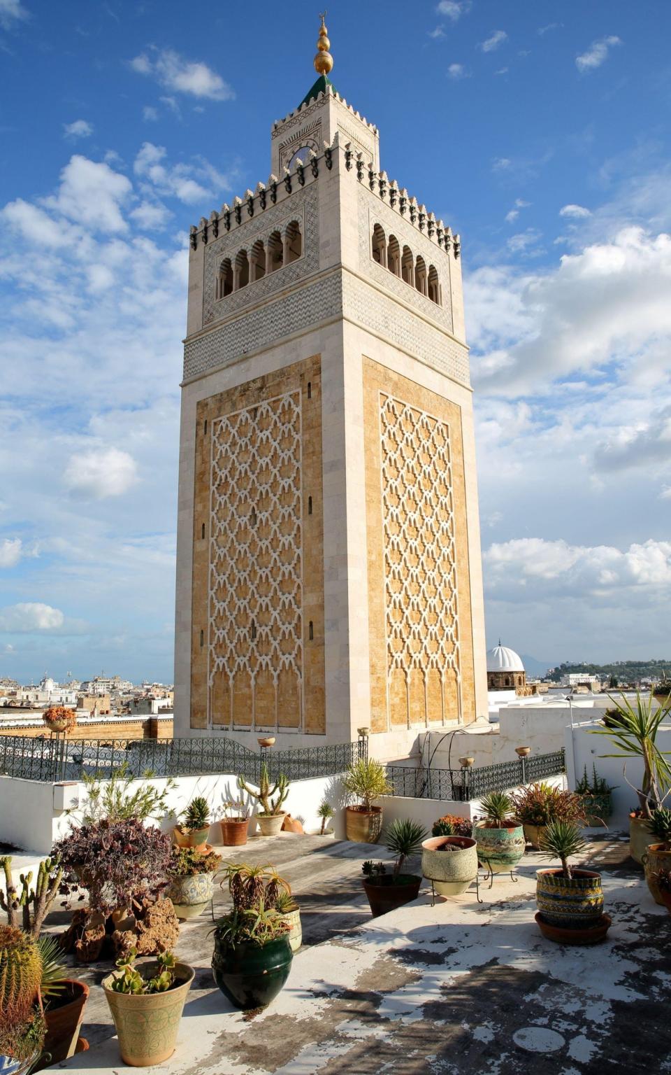 The Zitouna Mosque is the oldest in the city