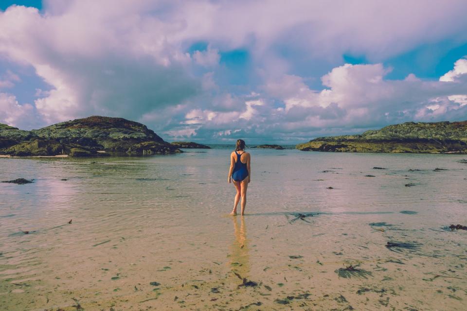 Swim in the waters of waters of Loch Moidart (Jacob Little)