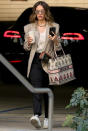 <p>Jessica Alba is seen heading to her office out in L.A. on Thursday.</p>