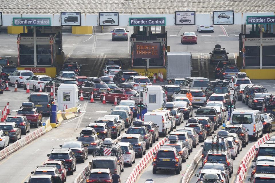 Roads to Port of Dover ‘flowing normally’ after days of traffic chaos (Gareth Fuller/PA) (PA Wire)