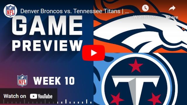 broncos at titans