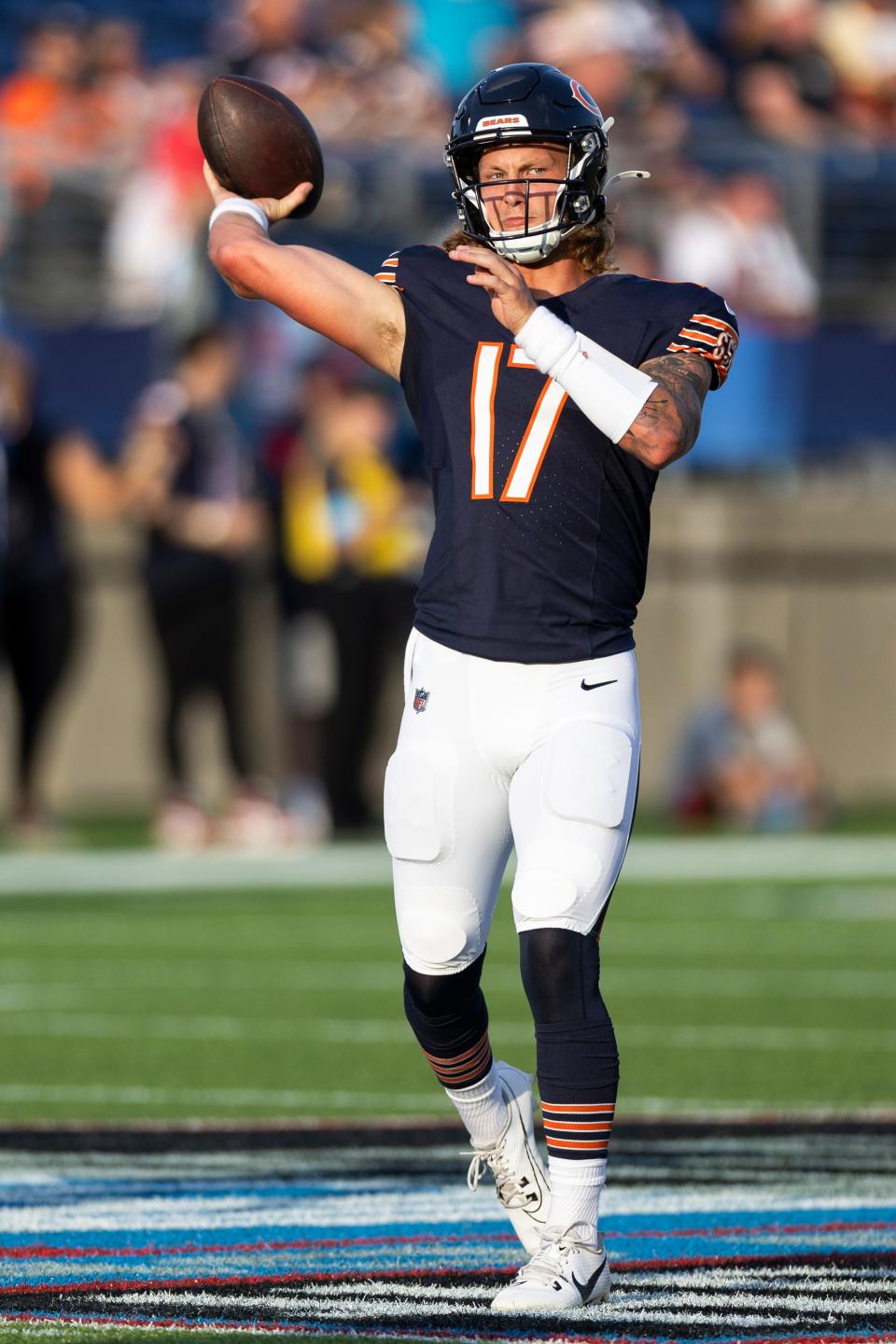 WATCH Bears QB Tyson Bagent and WR Dante Pettis connect for 2 TDs vs