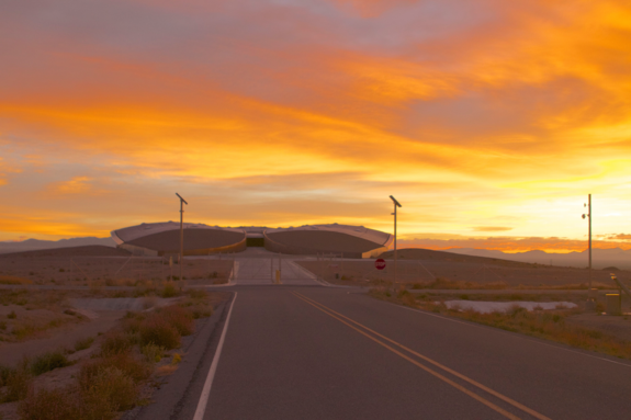 Spaceport America in New Mexico is preparing to handle coming and going space traffic. The spaceport is slated to be the home port for Virgin Galactic's commercial SpaceShipTwo passenger flights.