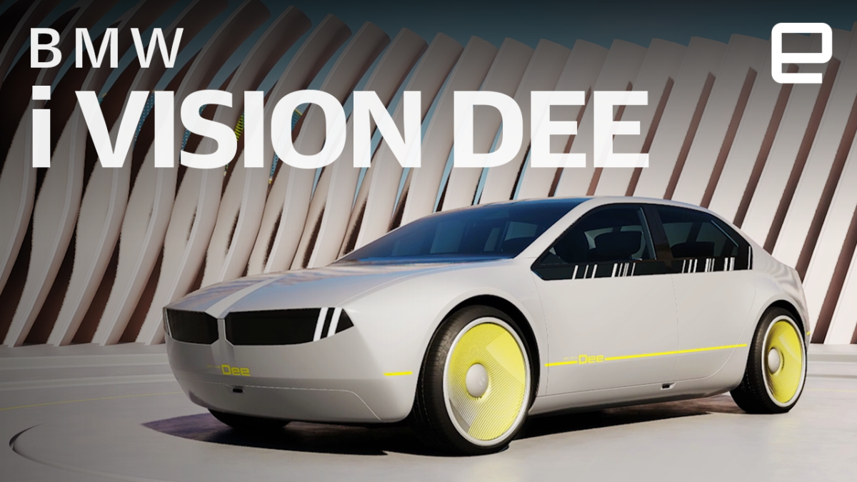 A Vision Of The Future: The 2023 BMW IVision Dee Concept