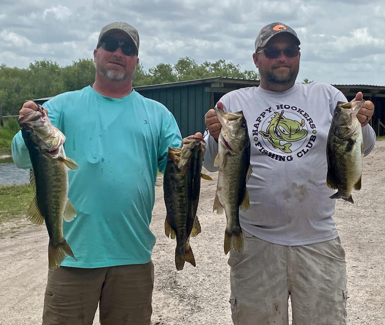 Kevin McSwain and Brandon Robinson had 30.20 pounds to win the Happy Hookers Bass Club season ending classic tournament on May 21-22 at Lake Kissimmee. 