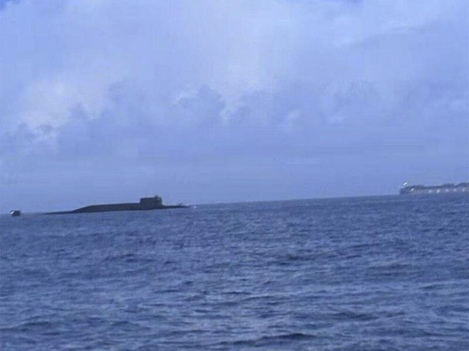 澎湖有漁民目擊大陸潛艦上浮，引起網友熱議。