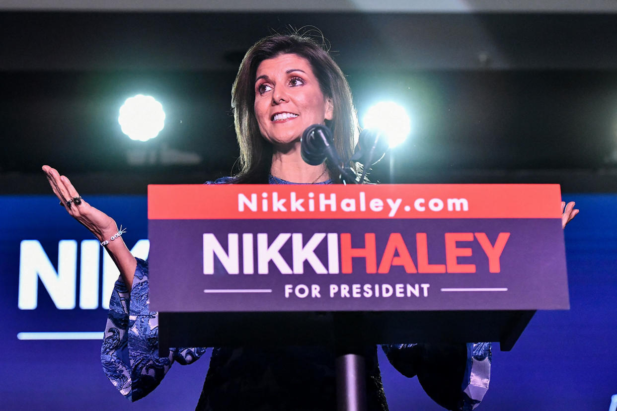 Nikki Haley JOSEPH PREZIOSO/AFP via Getty Images