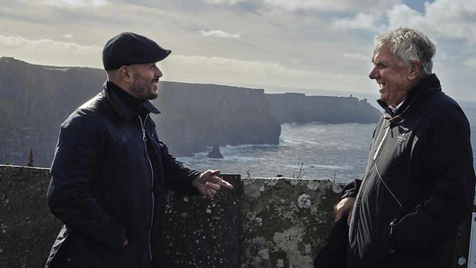 Two generations of Condons on the Cliffs of Moher