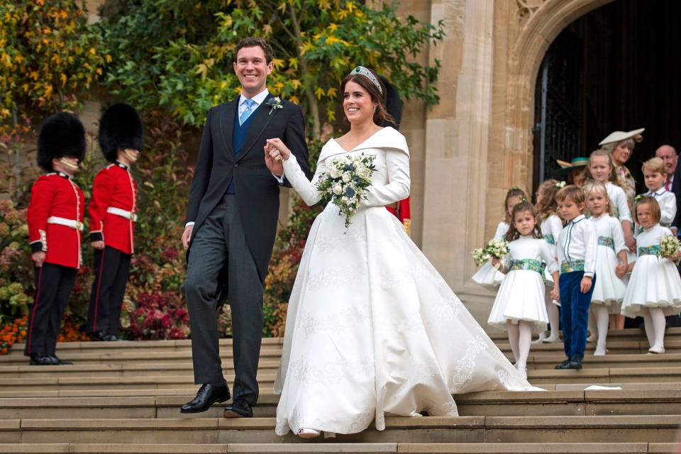 Princess Eugenie and husband, James Brooksbank