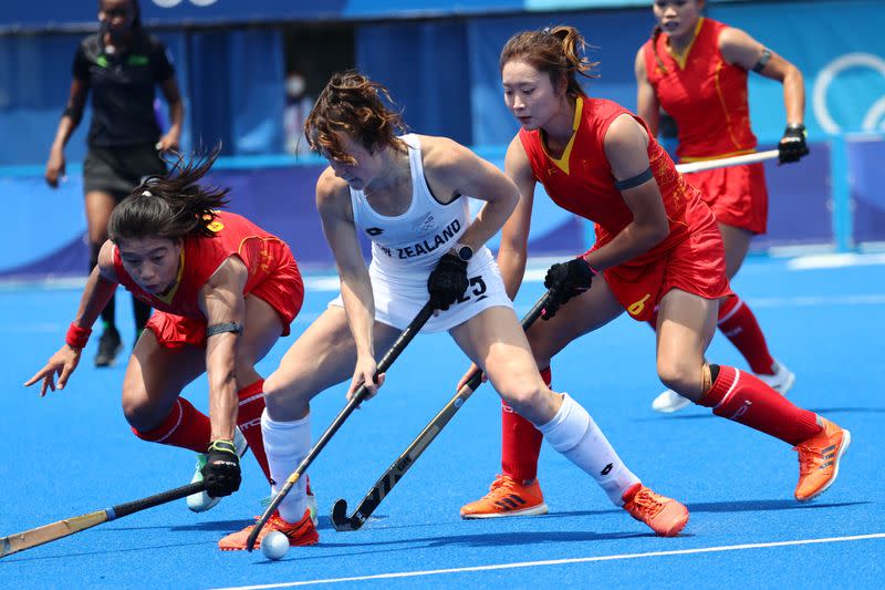 Hockey - Women's Pool B - China v New Zealand