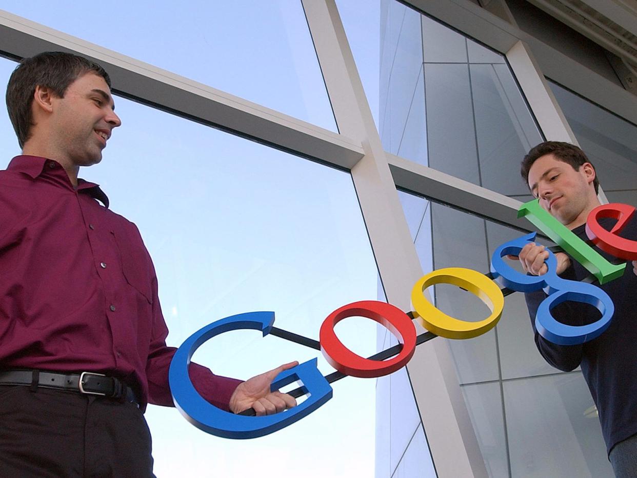 Larry Page Sergey Brin