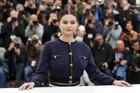 72nd Cannes Film Festival - Photocall for the film "The Dead Don't Die" in competition - Cannes, France, May 15, 2019. Cast member Selena Gomez poses. REUTERS/Jean-Paul Pelissier