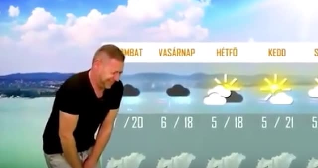Weatherman sacked for fart noises during report on wind