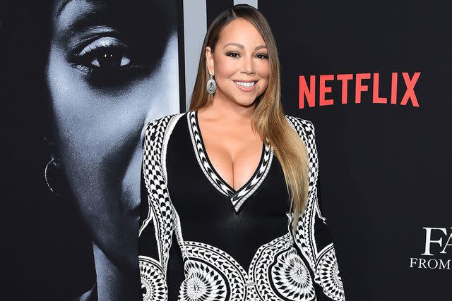 Jamie McCarthy/Getty Mariah Carey attends the New York Premiere of Tyler Perry's "A Fall From Grace"