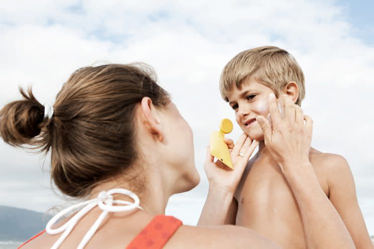 One mom said sunscreen made her son’s skin sore. <em>(Photo: Getty Images)</em>