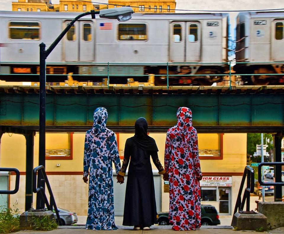 “3 Muslim Girls,” is included in the Mint Museum’s digital exhibit “Expanding the Pantheon: Women R Beautiful.”
