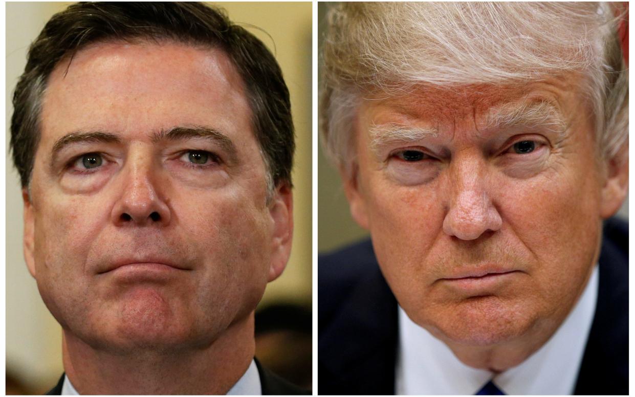 James Comey and Donald Trump - Jonathan Ernst/Reuters