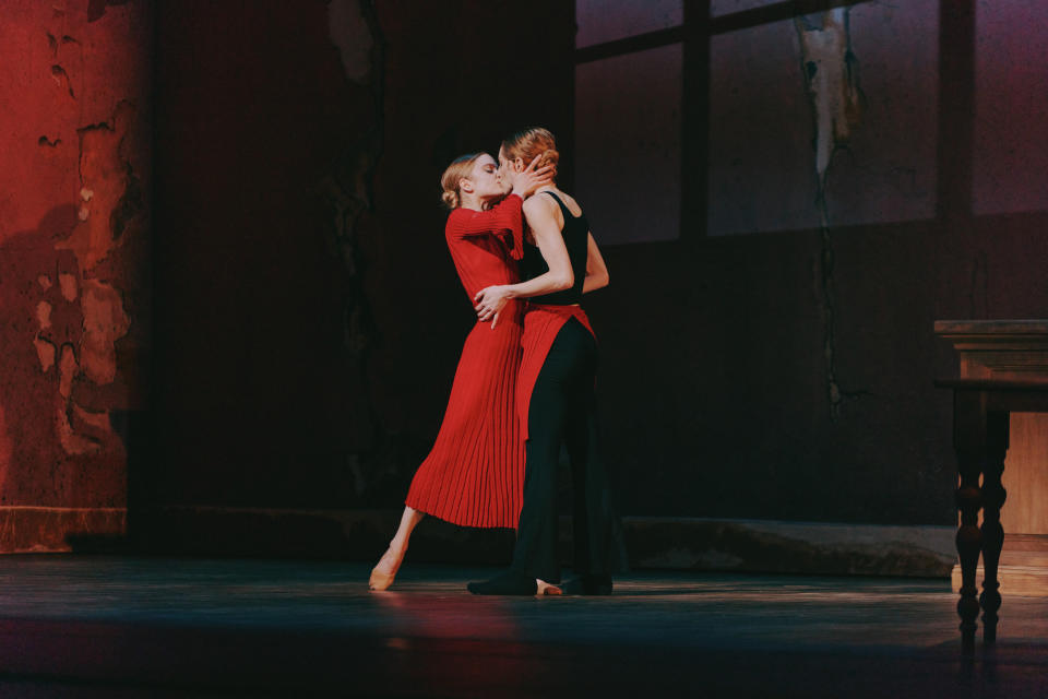 A rehearsal of the ballet Carmen featuring costumes designed by Gabriela Hearst.